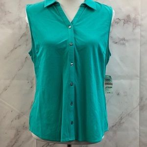 NWT- Charter Club Women’s Cotton Shirt